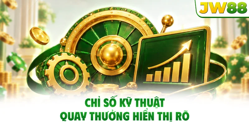 Chỉ số kỹ thuật quay thưởng hiển thị rõ