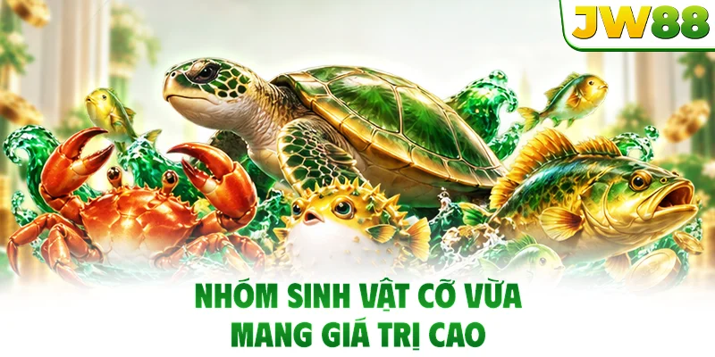 Nhóm sinh vật cỡ vừa mang giá trị cao